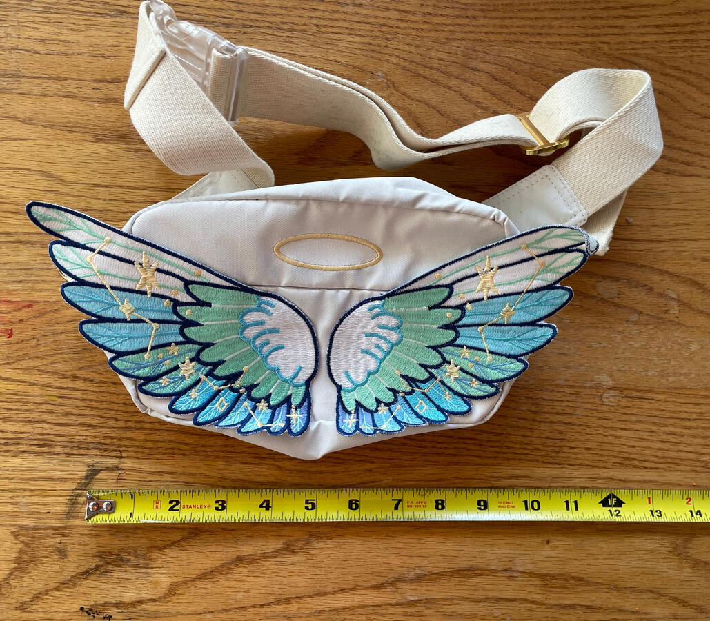 NWOT Celestial Wing Fanny Pack (white) - $20