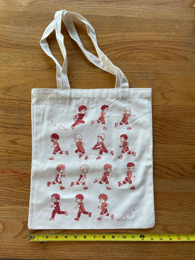 Timeskip Haikyuu Tote Bag - $15